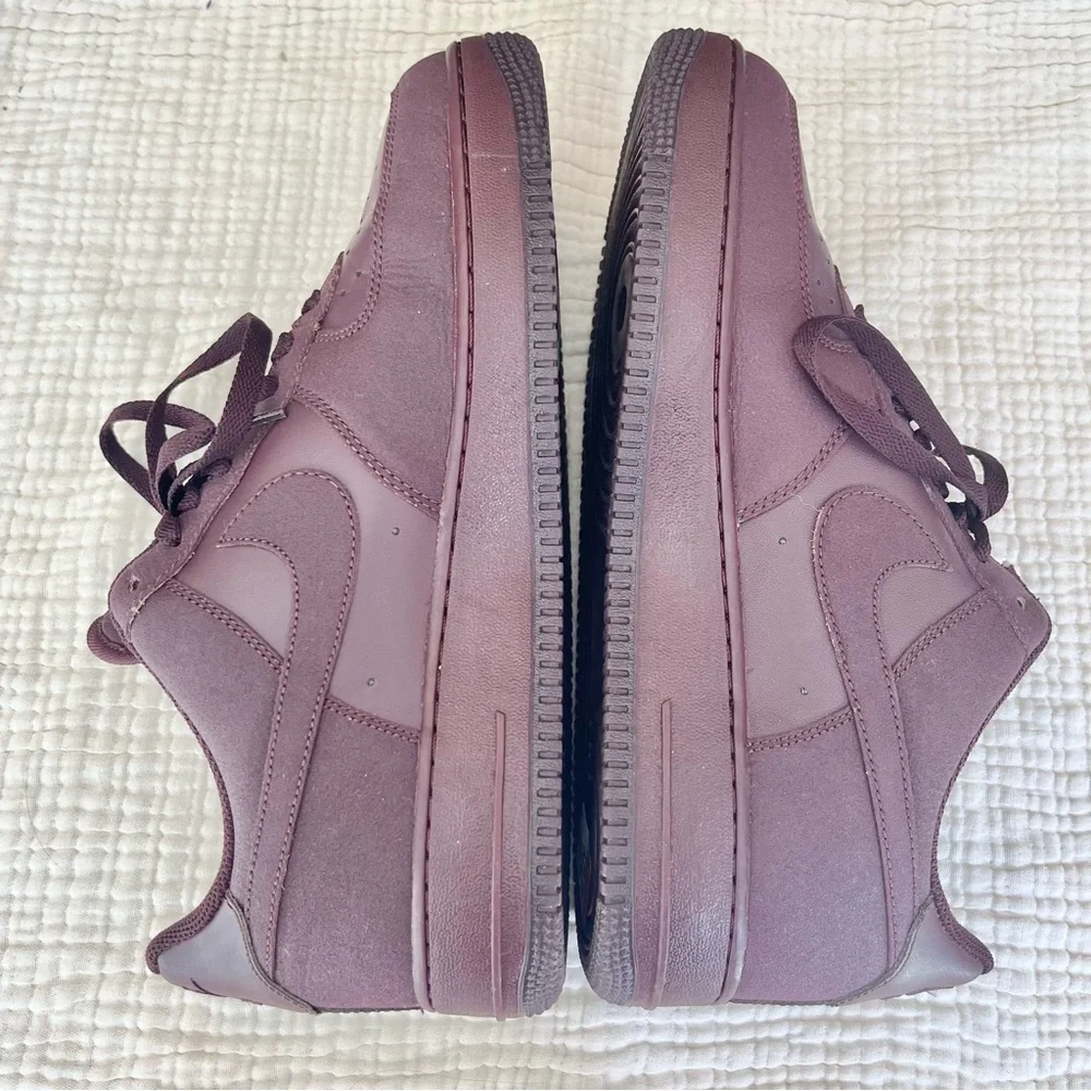 Nike | Jordan | Maroon Air Force One ‘07 ‘Tech Tuff’ 315122-605 Sneakers
